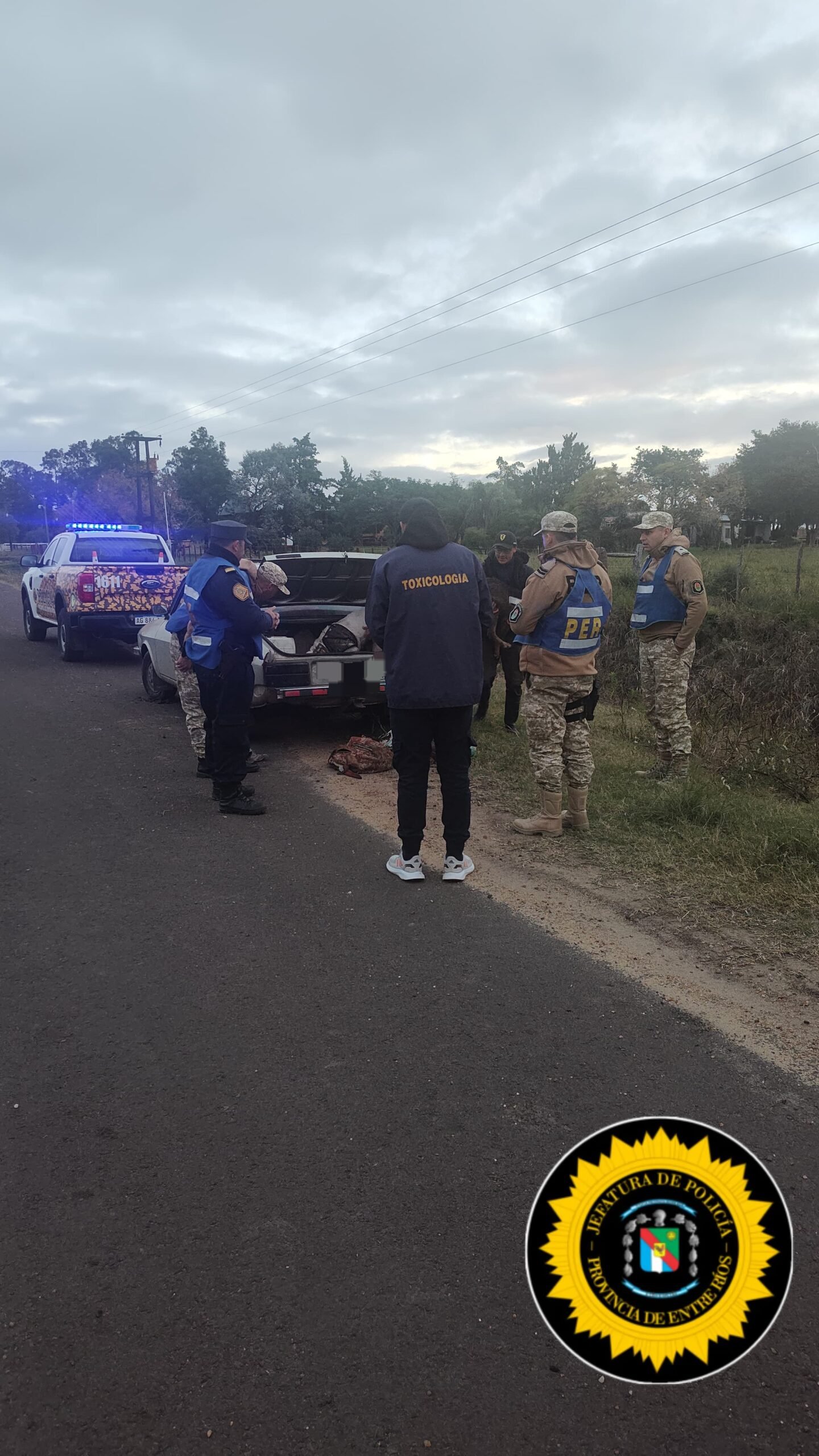 VILLAGUAY: Hallaron jabalíes faenados durante un operativo preventivo en Ruta 20 Noticias