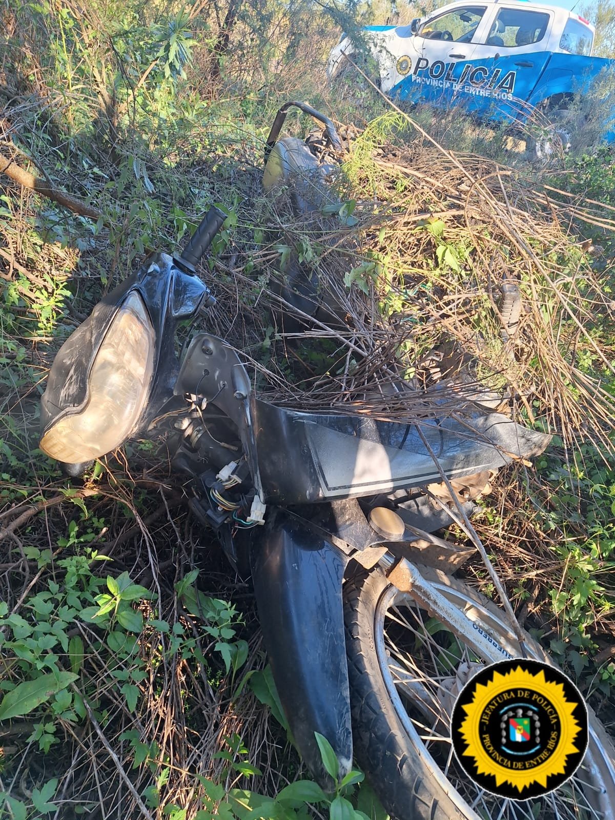 Recuperaron una moto robada tras un rápido operativo policial en Villaguay Noticias