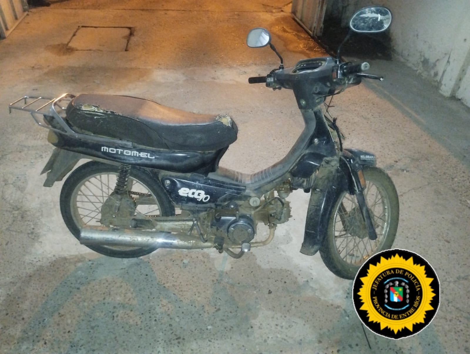 VILLAGUAY: Hallaron un motovehículo robado detrás del frigorífico local Noticias