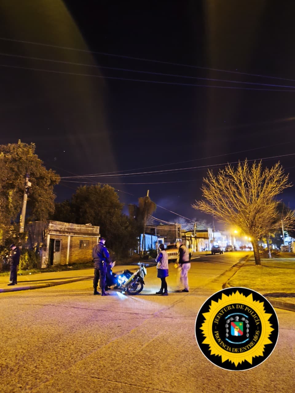 VILLAGUAY: Evadió un control, atropelló a un policía y terminó detenido Noticias