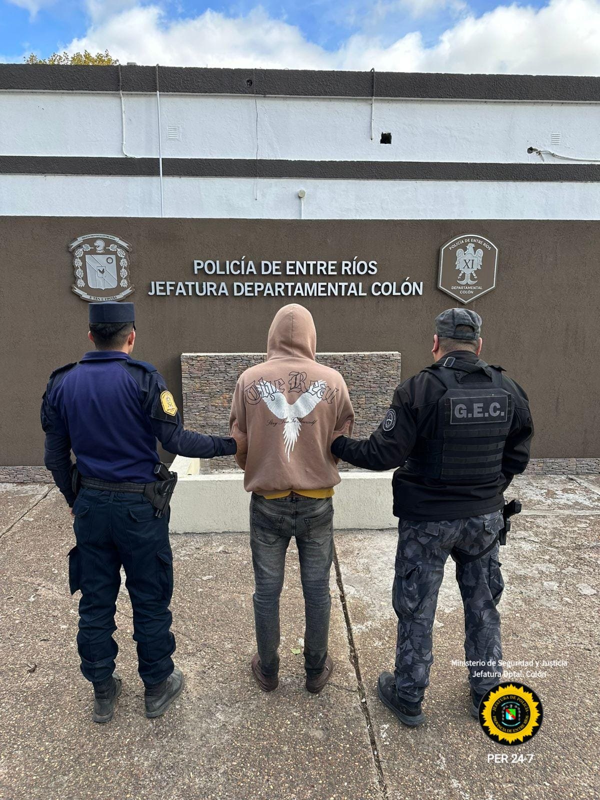 COLON: Cayó un prófugo de la Justicia durante recorridas preventivas Noticias