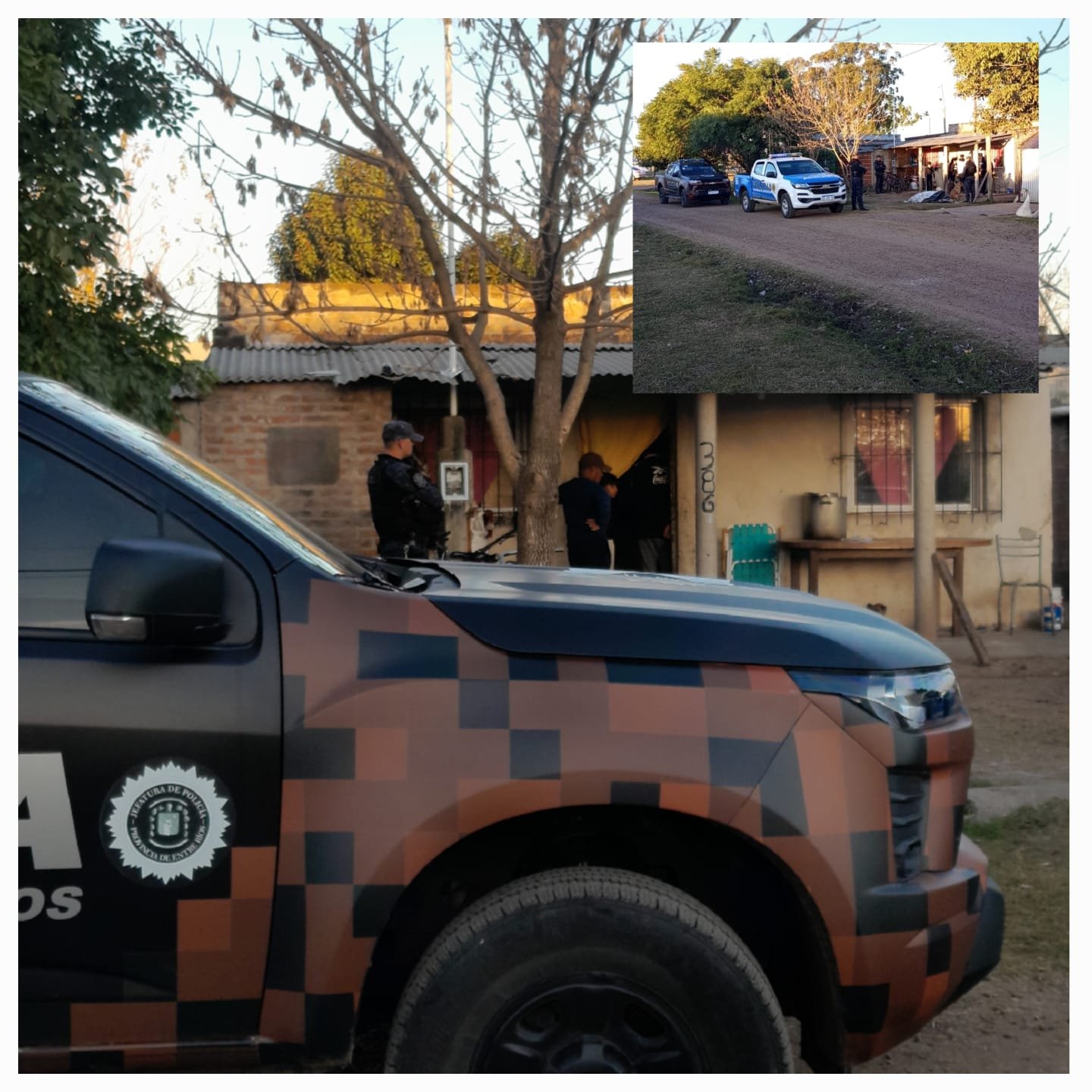 San Salvador: Secuestraron una cuchilla y prendas de vestir tras un procedimiento en barrio Bicentenario
