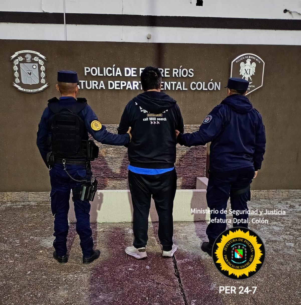 COLON: Intentó robar una botella de whisky en un supermercado y terminó detenido Noticias